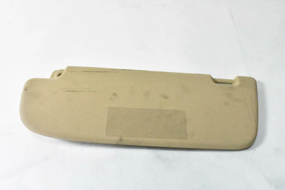 07-09 Mercedes W221 S600 S550 PASSENGER RIGHT FRONT TAN SUN VISOR - Image 1 of 4
