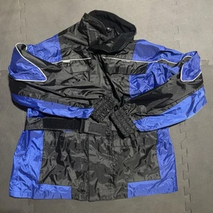 Cappotto di Sicurezza Scotchlite 3M Blu Uomo Impermeabile Taglia Media Hi Vis Riflettente - Foto 1 di 14