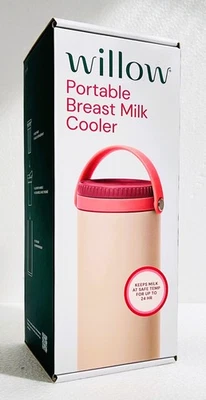 Enfriador de leche materna portátil mantiene la leche materna fría durante 24 horas acero inoxidable Foto 1 de 4