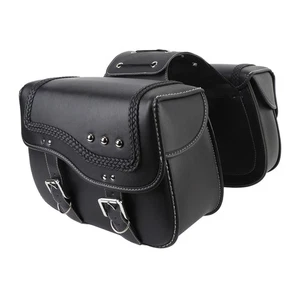 Bolsa lateral para moto 1 par de bolsa de sillín para moto de larga durabilidad para motocicletas - Imagen 1 de 12