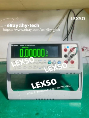 Keysight 34450A 5.5 (5 1/2) Digit Benchtop Digital Multimeter/good test/lhy - Image 1 of 4