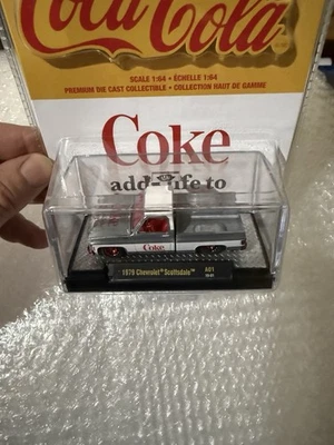 M2 Machines Coke Cola Raw Chase  1979 Chevrolet Scottsdale A01 - Image 1 of 4