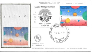 France 1982 FDC La Poste Et Les Hommes YT 2199 - Picture 1 of 1