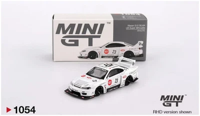 Mini GT MGT01054RHD Nissan LB-Super Silhouette S15 SILVIA ATHLETE Die Cast 1/64 - Immagine 1 di 3