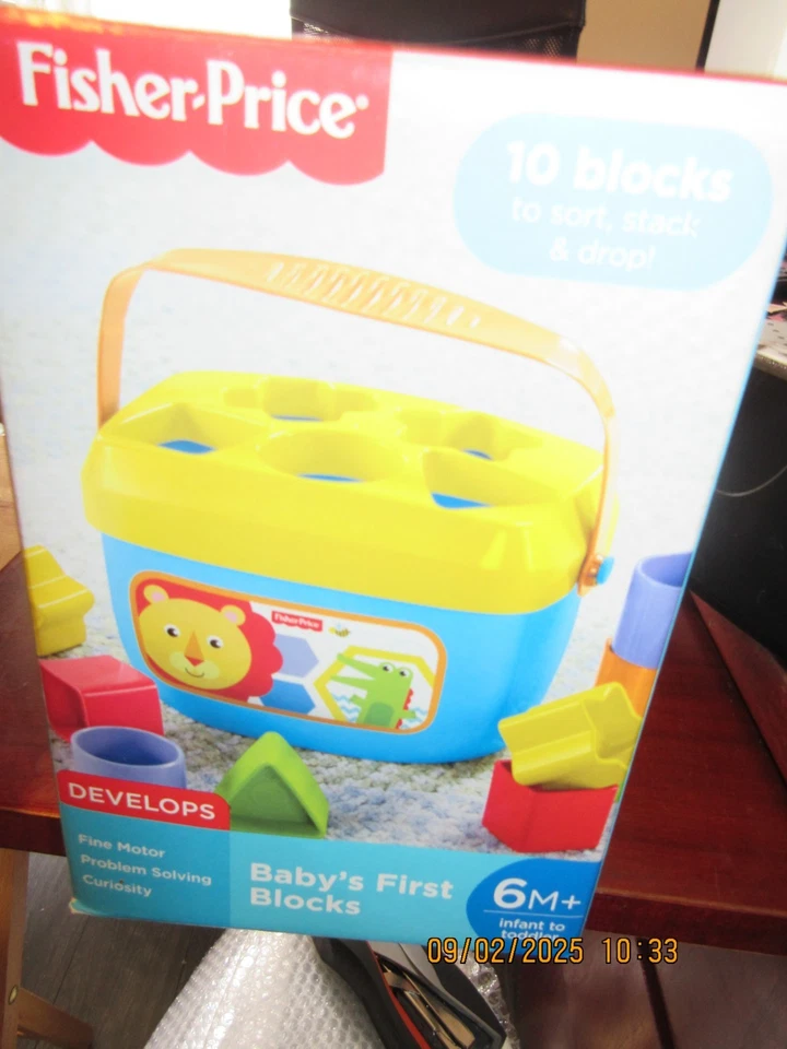 Fisher-Price Baby's First Blocks Early Learning Toy 6M+ NEW. - Image 1 of 1