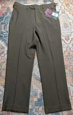 Nuevo con etiquetas Pantalones Covington The Perfect Frente Plano Calce Clásico Marrón Para Hombre 32X30 Foto 1 de 4