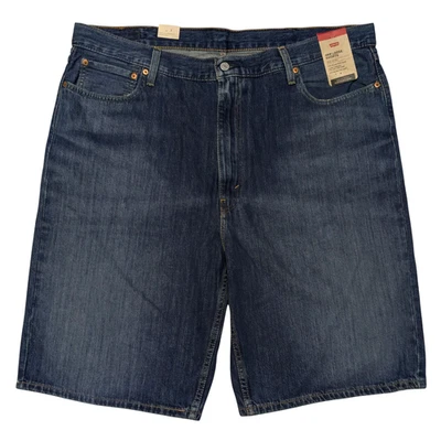 NUEVO Pantalones Cortos de Jean Levi's 569 Para Hombres 42 Sueltos Calce Recto Pierna Ancha Denim Nuevos con Etiquetas $49.50 Foto 1 de 4