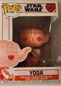 FUNKO POP! STAR WARS YODA VALENTINES EDITION-PINK - Picture 1 of 6