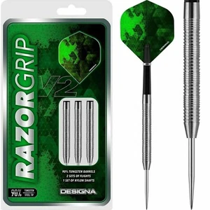 Tungsten Darts Set Razor Edge Shark Grip 21g 23g 25g gram - Picture 1 of 1