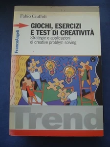 Ciuffoli Giochi, Esercizi E Test Di Creatività Creative Problem Solving Angeli - Picture 1 of 1