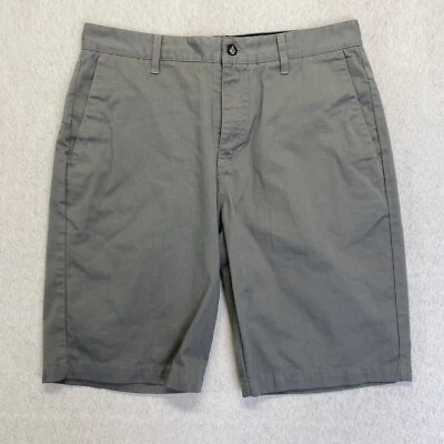 Volcom Mens Shorts 32 Gray Bermuda Skater Grunge Logo Streetwear - Image 1 of 4
