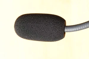 Mikrofon Windschutz für Aviation Headsets Peltor Sennheiser TELCOM David Clark  - Bild 1 von 1