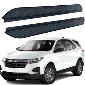 2PCS running boards side steps bars Fits for Chevrolet Equinox 2018-2024 - Picture 1 of 8