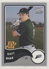 2003 Topps Bazooka Silver Border Matt Diaz #189 Rookie RC