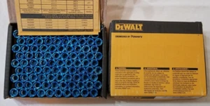 200 DeWalt Powers Smart DI CS-Z 1/4" Stone Block Concrete Anchors 6304SD-PWR - Picture 1 of 4