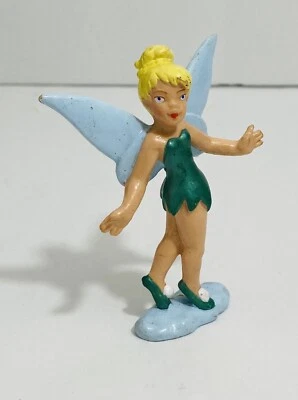 ✨ Figura de PVC de colección Disney Peter Pan Fairy TINKERBELL Bully Alemania adorno de pastel 3"" Foto 1 de 4