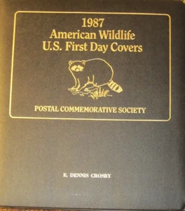 1987 AMERICAN WILDLIFE U.S. ERSTTAGSBRIEFE ALBUM POST GEDENKGESELLSCHAFT - Bild 1 von 7