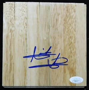 Isiah Thomas Detroit Pistons Firmado 6x6 Piso JSA Autenticado - Imagen 1 de 2