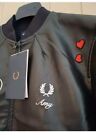 NEW VINTAGE RETRO FRED PERRY ARCHIVE AMY WINEHOUSE COAT  JACKET MOD XS SMALL 