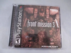 Front Mission 3 (SONY PlayStation 1, 2000) PS1 Advance Wars COMPLETE NEW MINT - Picture 1 of 4