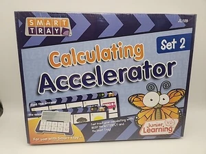 Junior Learning Smart Tray Calculating Accelerator Set 2, New - Picture 1 of 2