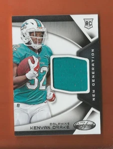 Camiseta deportiva 2016 Panini certificada nueva generación RC Kenyan Drake #15 Miami Dolphins - Imagen 1 de 1