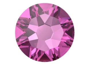 DARK ROSE Pink 9ss 2.5mm 2058 IHC Austrian Flatback Crystal Rhinestone 144 pcs - Picture 1 of 3