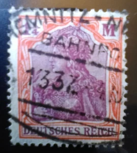 German 1 1/4 M Deutsches Reich Stamp. RARE. - Picture 1 of 2