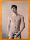 Large photo print, wreath, nude man, gay art, muscle, athletic, erotic