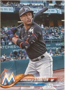 2018 TOPPS # 100 - GIANCARLO STANTON - MIAMI MARLINS - Imagen 1 de 1