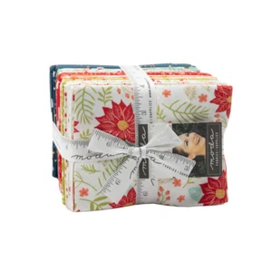 Paquete de cuarto de grasa alegre de moda Stacy Iest Hsu ~ tela de natividad de Navidad - Imagen 1 de 12