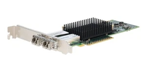 LENOVO Emulex HBA 16Gb Gen6 FC Dual-port HBA (2xSFP)  PN:  01KR609 + 2xSFP 16GB - Picture 1 of 5