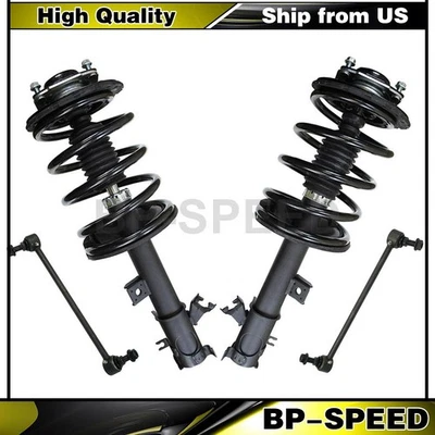 Conjunto de resorte helicoidal de puntal de barra estabilizadora para Nissan Murano. 2003 2004 2005 Foto 1 de 4