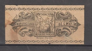 France & Colonies Revenue Stamp Fiscal Fiscaux Taxe Bande Tabacs Type 2 - Picture 1 of 1
