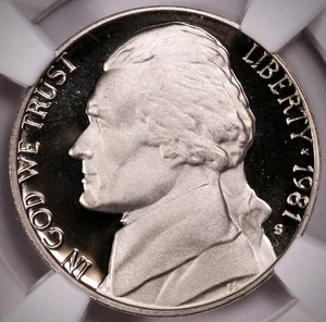 5c 1981 S Jefferson TYPE 2 T2 - NGC PF70 UC Ultra Cameo - Picture 1 of 15