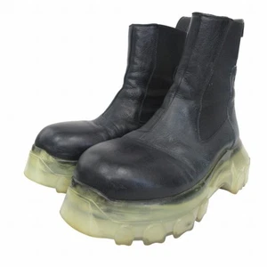 RICK OWENS Rick Owens MEGA BOZO TRACTOR BEETLE Tractor Beetle Side Gore Clear - Picture 1 of 9