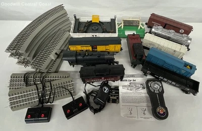 Lote de carrinhos e trilhos de trem - Imagem 1 de 4