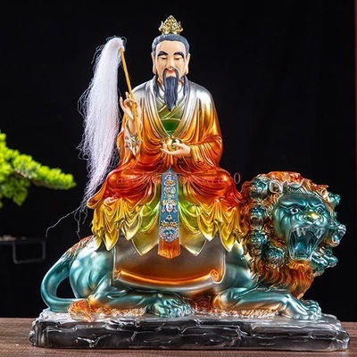 Estatua de Buda de Resina Taiyi Zhenren 30 CM Monte Taiyi Estatua de Dios  Foto 1 de 3