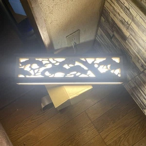 Seltene japanische alte Stehlampe - Andon Ranma Beleuchtung - Bild 1 von 9