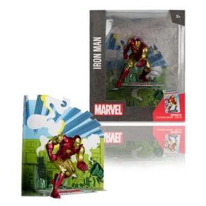 Marvel Collection The Invincible Iron Man #126 Modellino in posa scala 1:10 con scena - Foto 1 di 8
