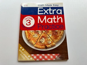 DK Math Made Easy Extra Math Practice Grade 3 Workbook with Star Stickers - Imagen 1 de 4