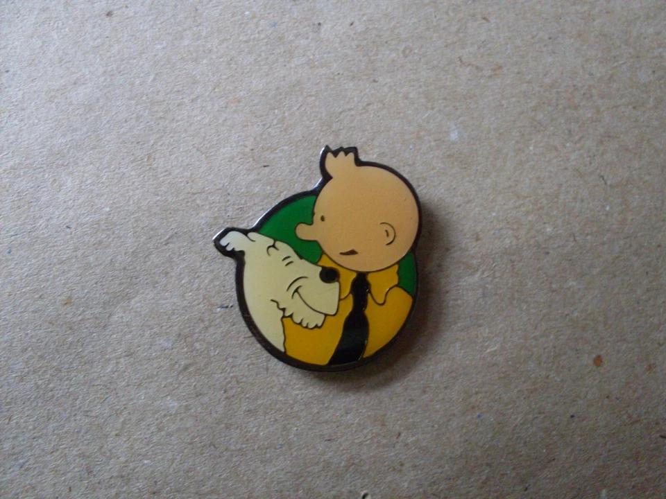 Tim und Struppi  - Pin.   Rund.  Der Klassiker - Bild 1 von 1