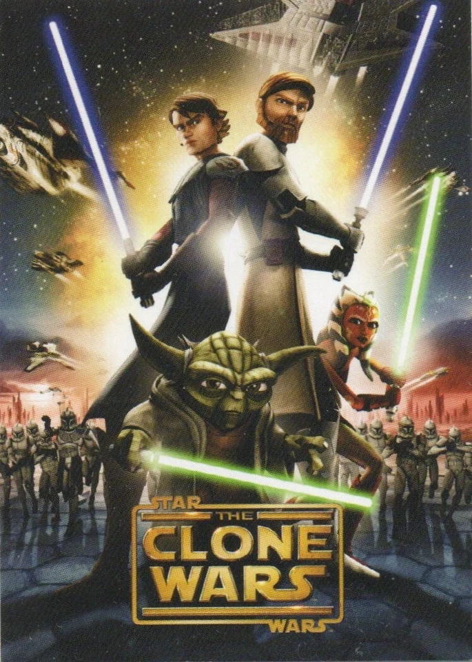Star Wars Clone Wars 2008: P2 San Diego Comic Con SDCC Promo Card - Image 1 of 1