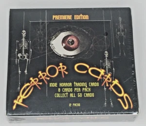 Rare 2004 Terror Indie Horror Trading Cards Premiere Edition SOV New Sealed Box - Picture 1 of 11