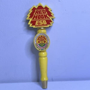Vintage Redhook Bier Zapfhahn Griff mit Fehler auf Top Etikett, fehlt "ESB"  - Bild 1 von 8