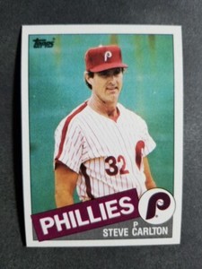 1985 Topps STEVE CARLTON # 360   [card 71]