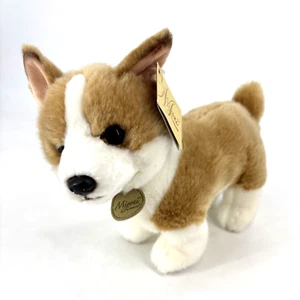 Juguete de peluche de peluche AURORA 10" MIYONI CORGI perro cachorro con etiquetas - Imagen 1 de 13