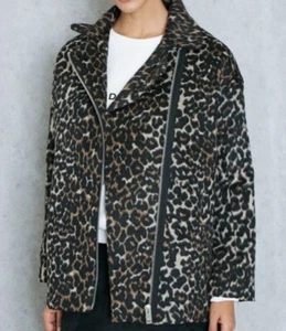 Chaqueta informal de leopardo Mango XXS-XS - Imagen 1 de 7