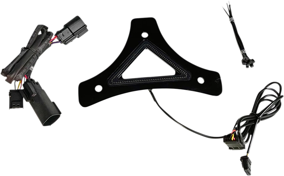 15-21 para Harley Road Glide Special FLTRXS LED encosto luz corrida/freio preto - Imagem 1 de 1