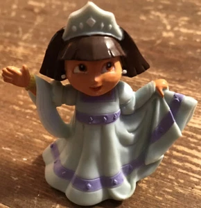 "Figura de 3"" 2009 Viacom International Inc DecoPac Dora la princesa exploradora" - Imagen 1 de 5